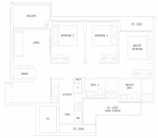 Amberwood at Holland C1 floor plan