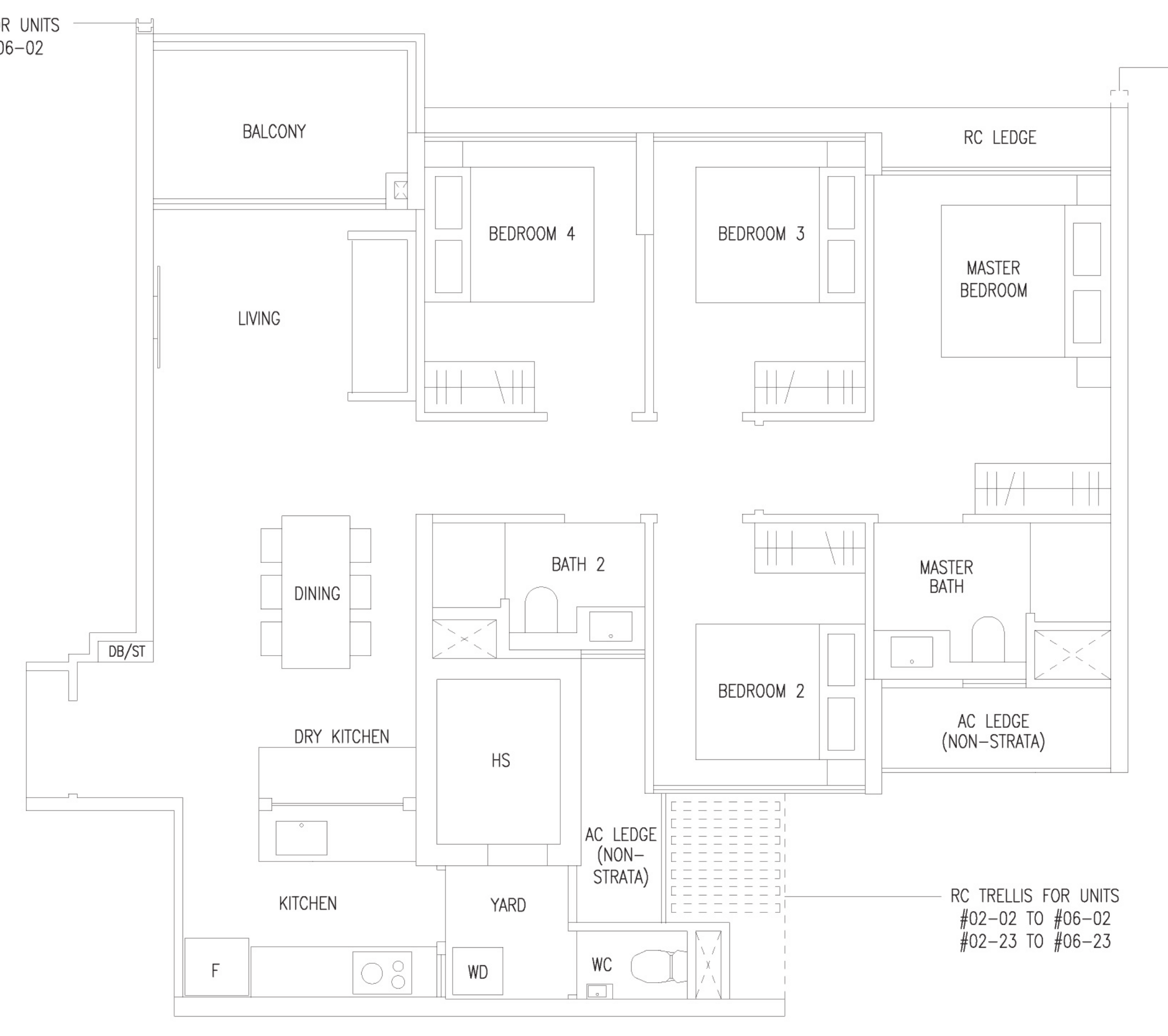 Amberwood at Holland D2 floor plan, 4 bedrooms