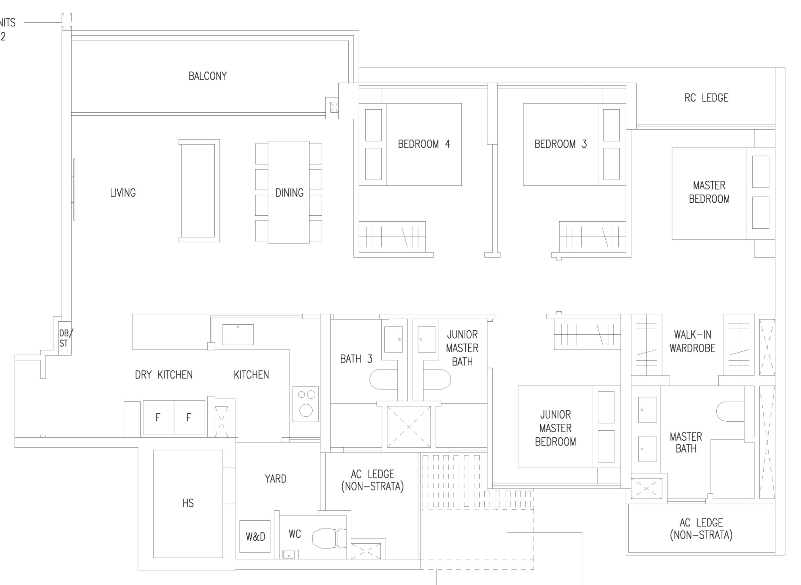 Amberwood at Holland D4P floor plan, 4 bedrooms