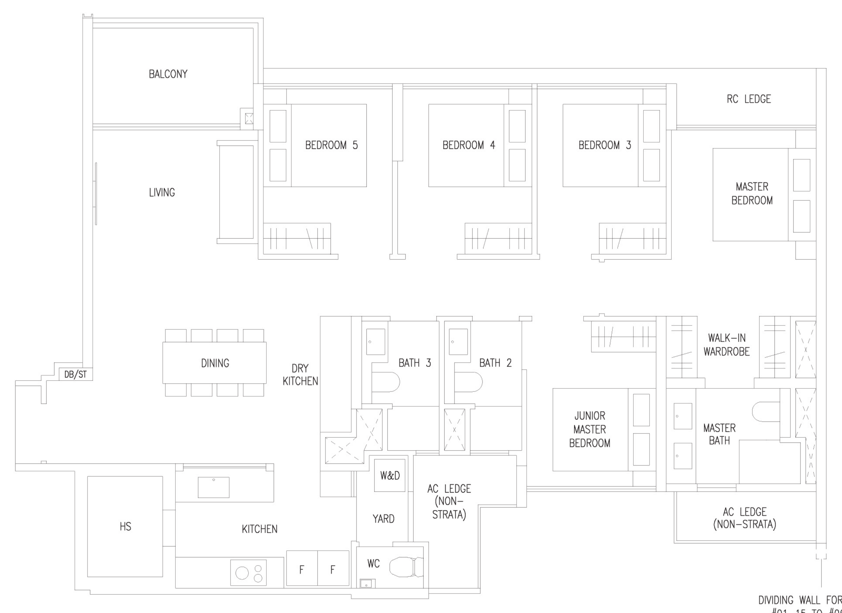 Amberwood at Holland E1P floor plan, 5 bedrooms