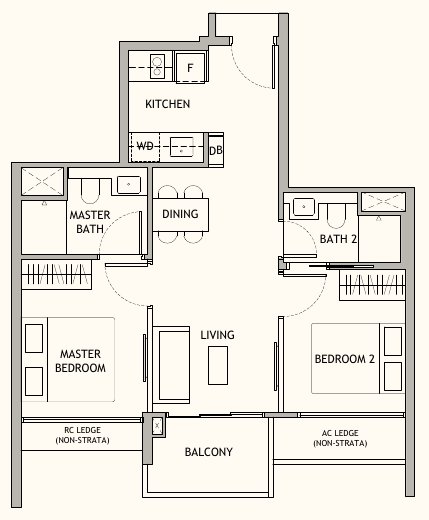 Dunearn House BP1a floor plan