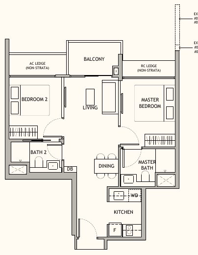 Dunearn House BP2 floor plan