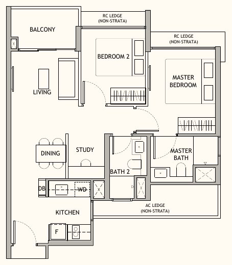 Dunearn House BS2 floor plan