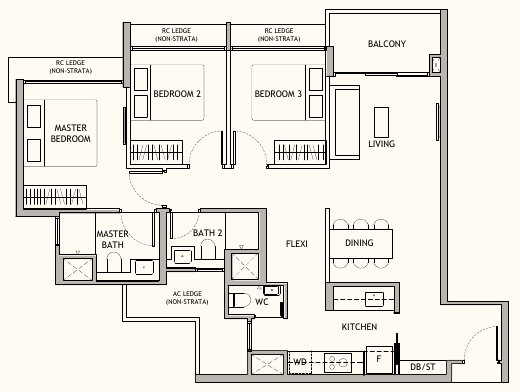 Dunearn House C2 floor plan