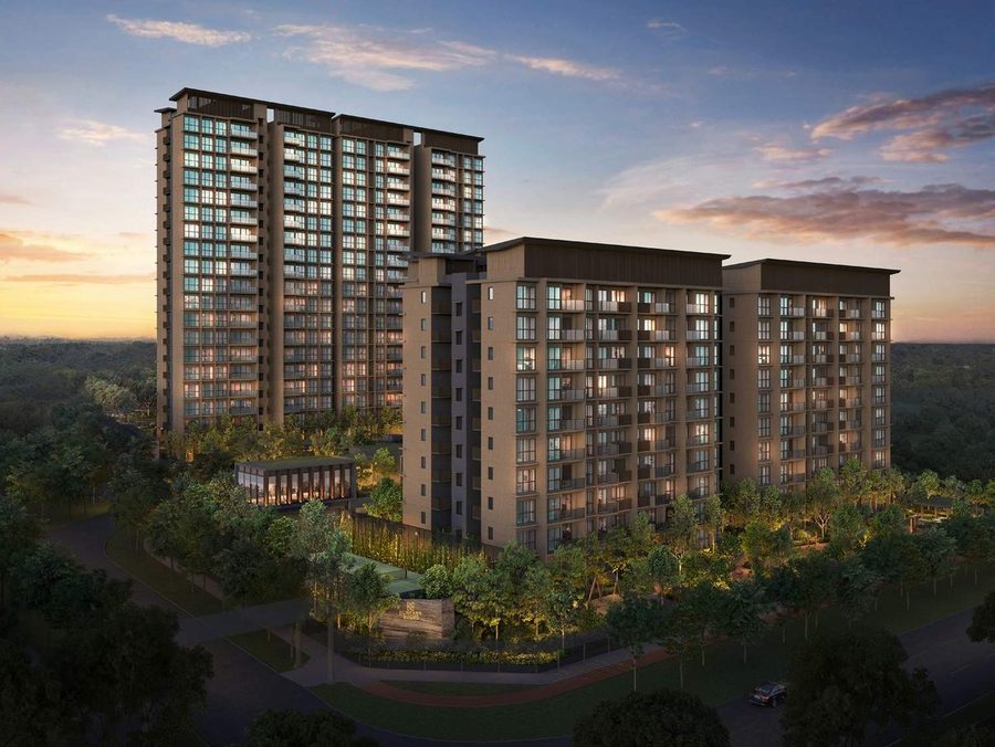 Dunearn House: Artist’s impression © Frasers Property, CSC Land Group, Sekisui House, from the sales brochure