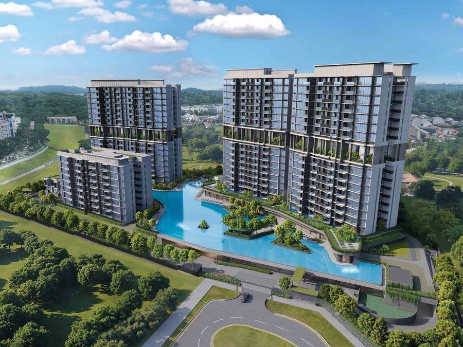 Lentor Gardens Residences: Artist’s impression © Kingsford Group, from the sales brochure