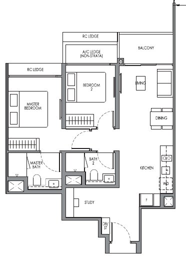 Lucerne Grand B3S floor plan