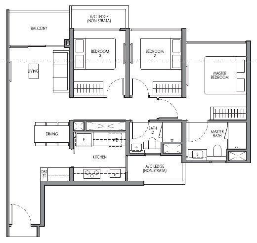 Lucerne Grand C1 floor plan