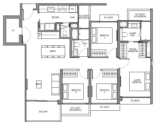 Lucerne Grand DP2a floor plan