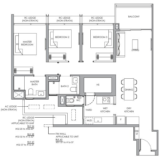 Narra Residences C5P floor plan