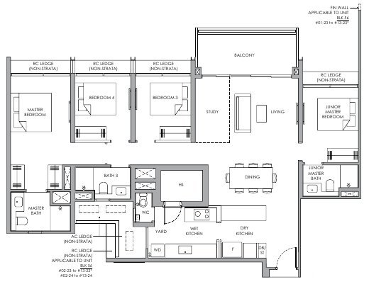 Narra Residences D2P floor plan