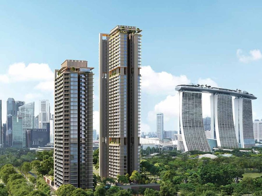 One Marina Gardens: Artist’s impression © Kingsford Group, from the sales brochure
