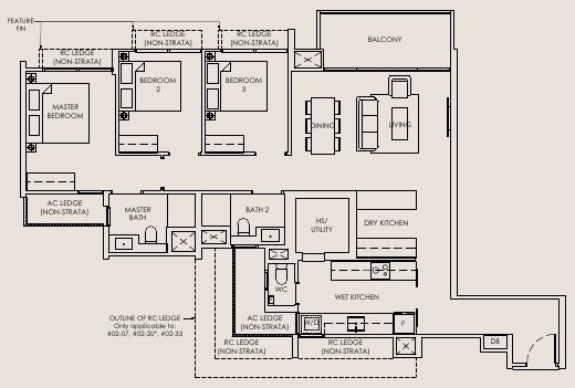 The Sen C3 floor plan