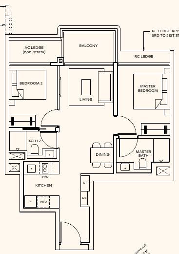 Thomson Reserve BP3 floor plan