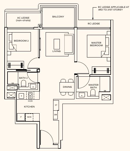 Thomson Reserve BP4 floor plan