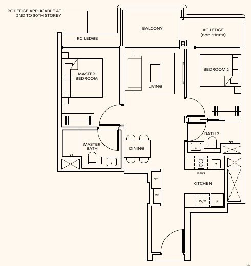 Thomson Reserve BP6 (L) floor plan