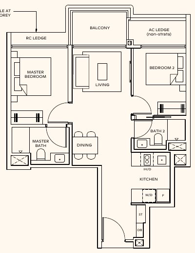 Thomson Reserve BP8 floor plan