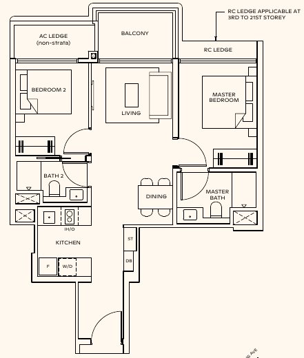 Thomson Reserve BP9 floor plan