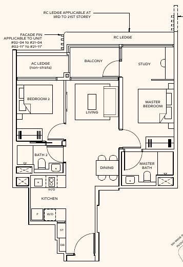 Thomson Reserve BPS1 floor plan