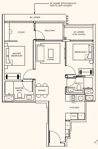 Thomson Reserve BPS3 (L) floor plan