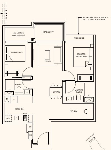 Thomson Reserve BPS4 (L) floor plan