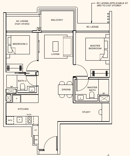 Thomson Reserve BPS4 floor plan
