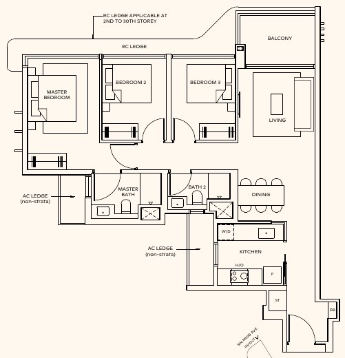 Thomson Reserve C3 (L) floor plan