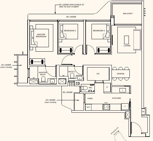 Thomson Reserve CP1 floor plan