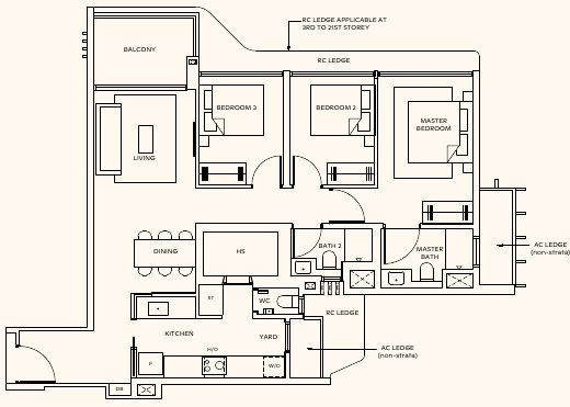 Thomson Reserve CP6 floor plan