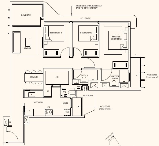 Thomson Reserve CP7 (L) floor plan