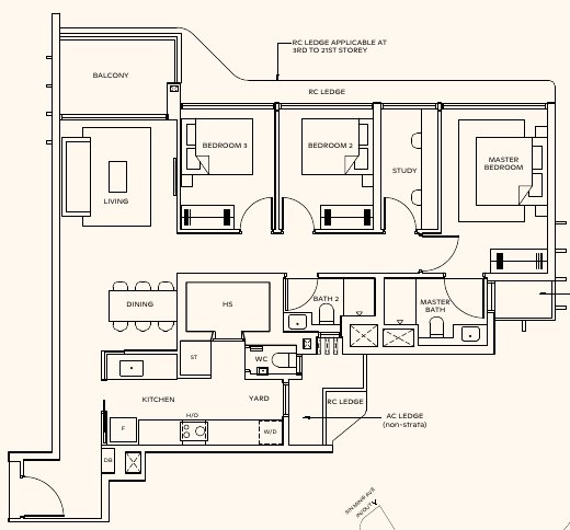 Thomson Reserve CPS2 floor plan