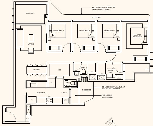 Thomson Reserve D2 floor plan