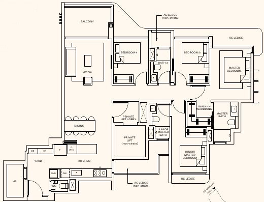 Thomson Reserve DP2 (L) floor plan