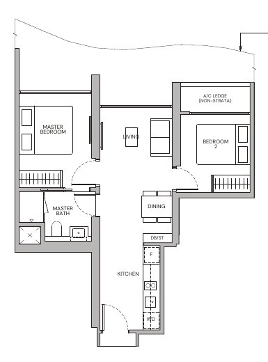Zyon Grand B1 floor plan