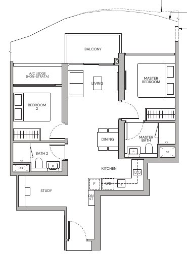 Zyon Grand BP2s floor plan
