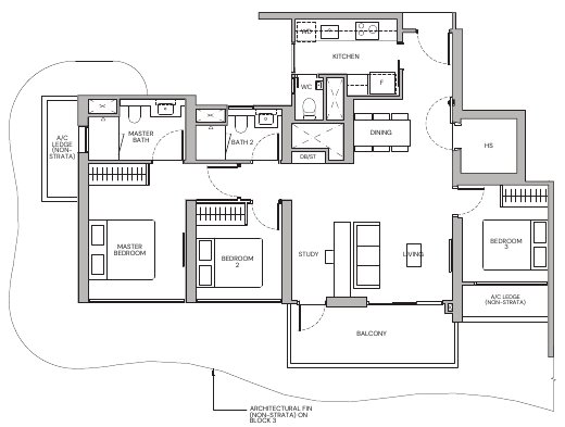 Zyon Grand CP2s floor plan